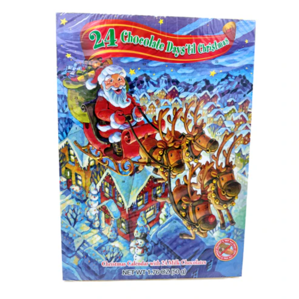Albert's Advent Calendar With Chocolate 1.76oz - 24ct – I Got Your