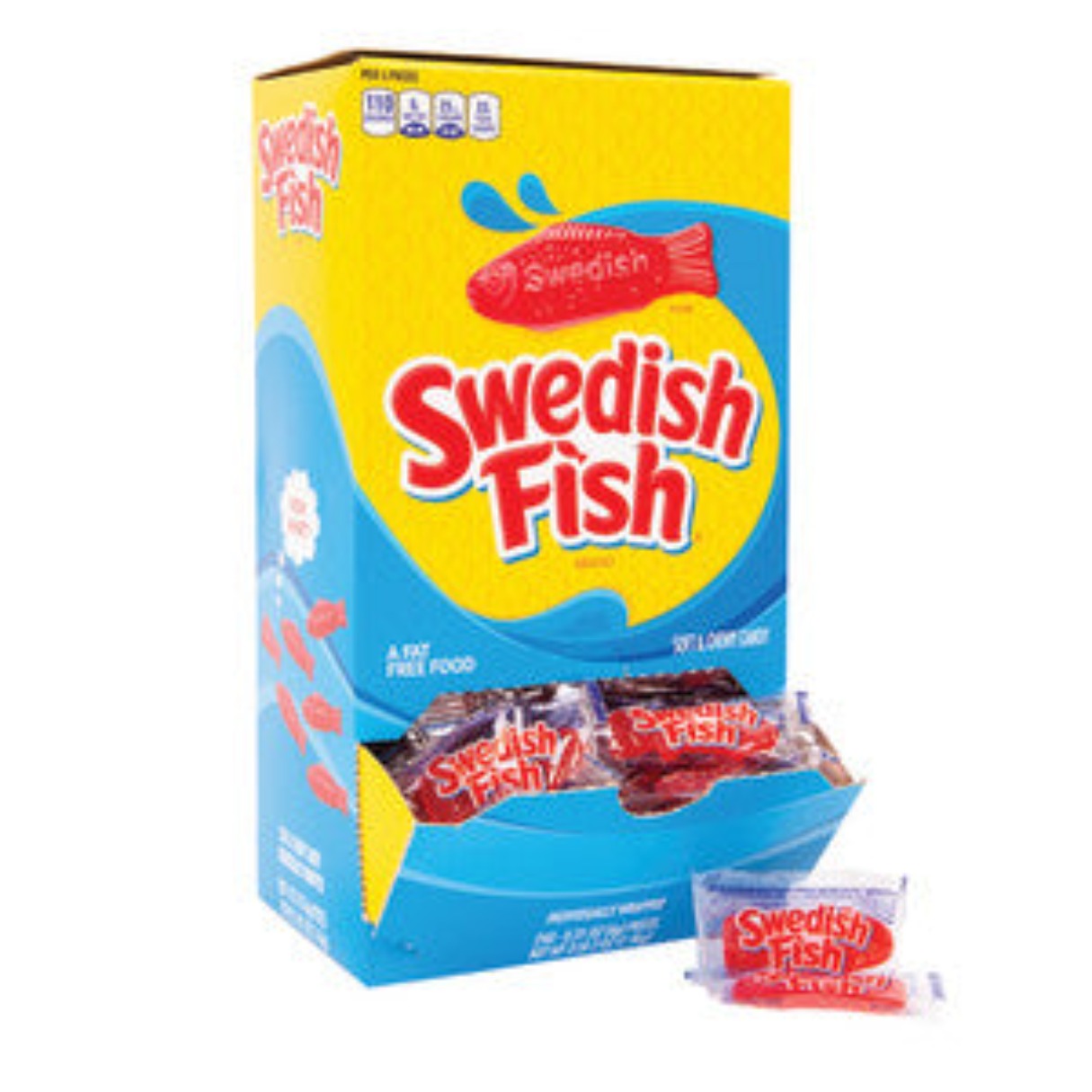 Gummi Red Swedish Fish Wrapped 0.21oz Gummi Red Swedish Fish Wrapped 0.21oz