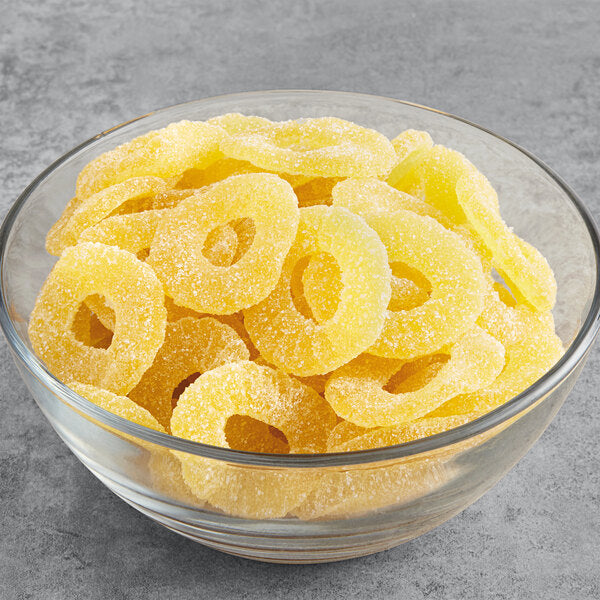 Vidal Gummi Pineapple Rings Bulk 2.2lbs - 1ct