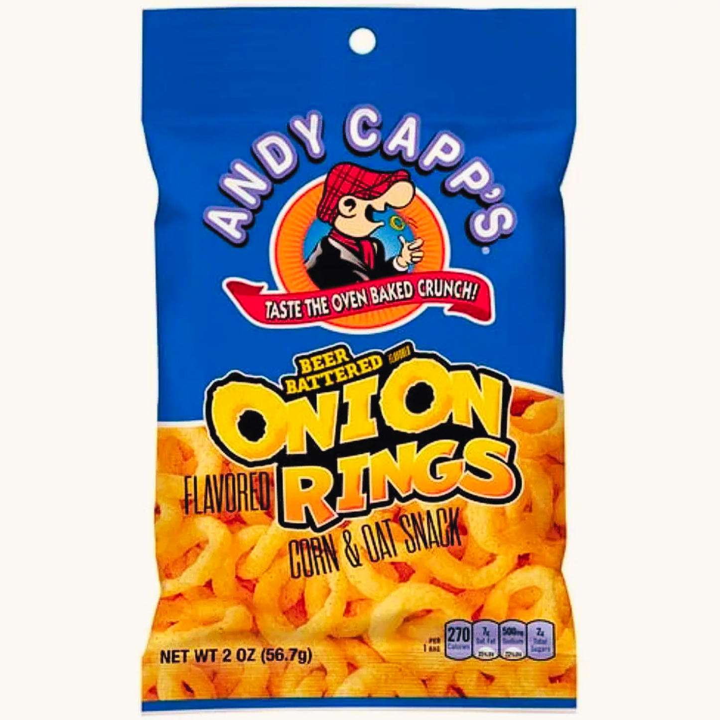 Andy Capp's Onion Rings Bag 2oz - 12ct