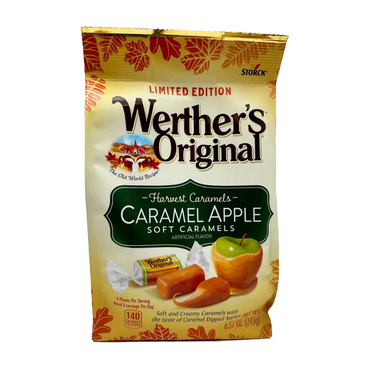 Werther's Soft Apple Caramel 8.57oz 12ct