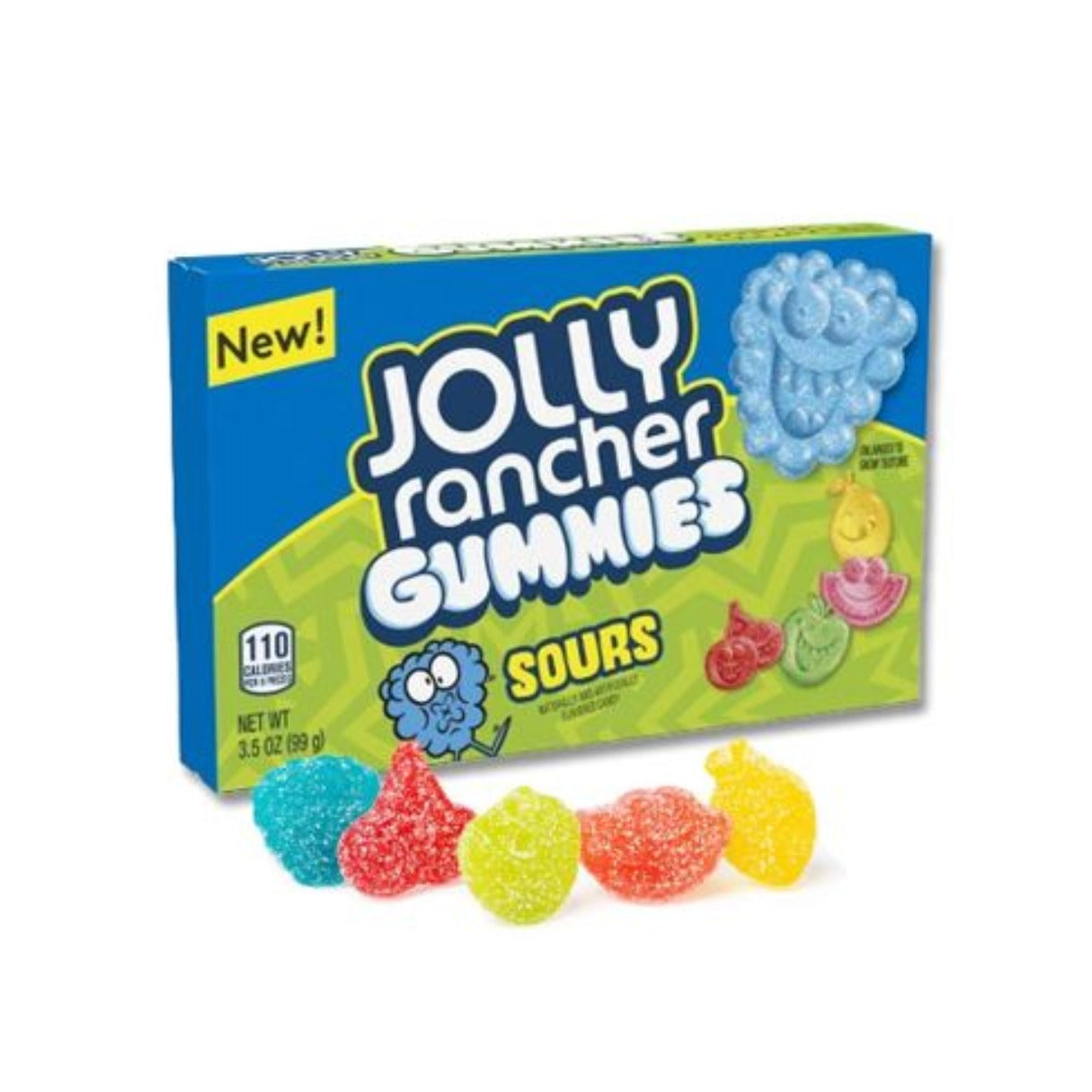 Box of Jolly Rancher Gummies Sours.