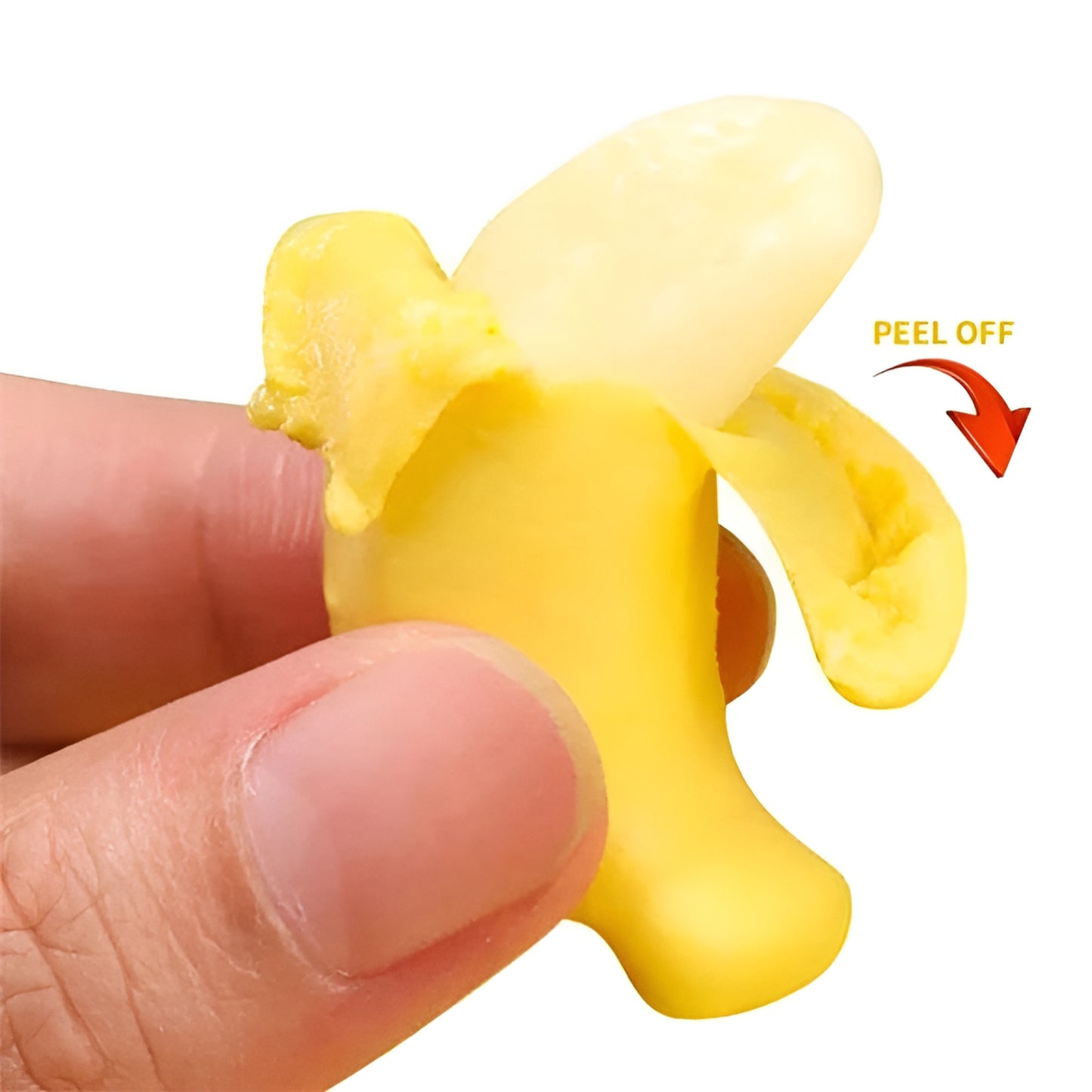 Amos Peelerz Gummy Banana Peg Bag 6oz 12ct