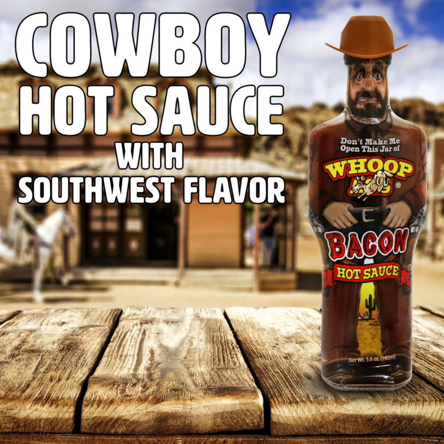 Ass Kickin Bacon Hot Sauce 12ct