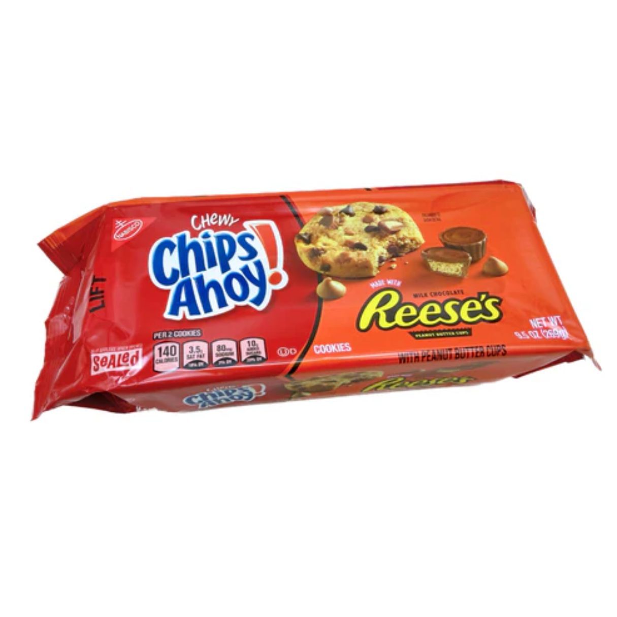 Chips Ahoy! Chewy Chocolate Chip Cookies with Reese's Peanut Butter Cups - 9.5oz 12ct