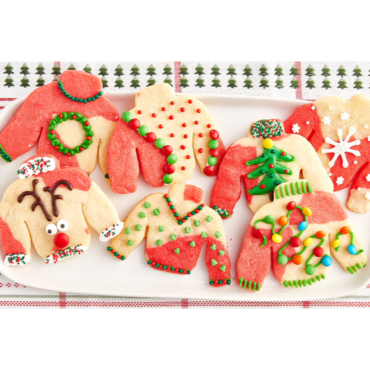 Create-A-Treat Ugly Sweater Cookie Kit 14.3oz 6ct