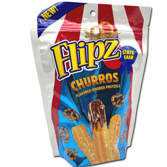 Flipz Churros Flavored Pretzels - 6.5oz