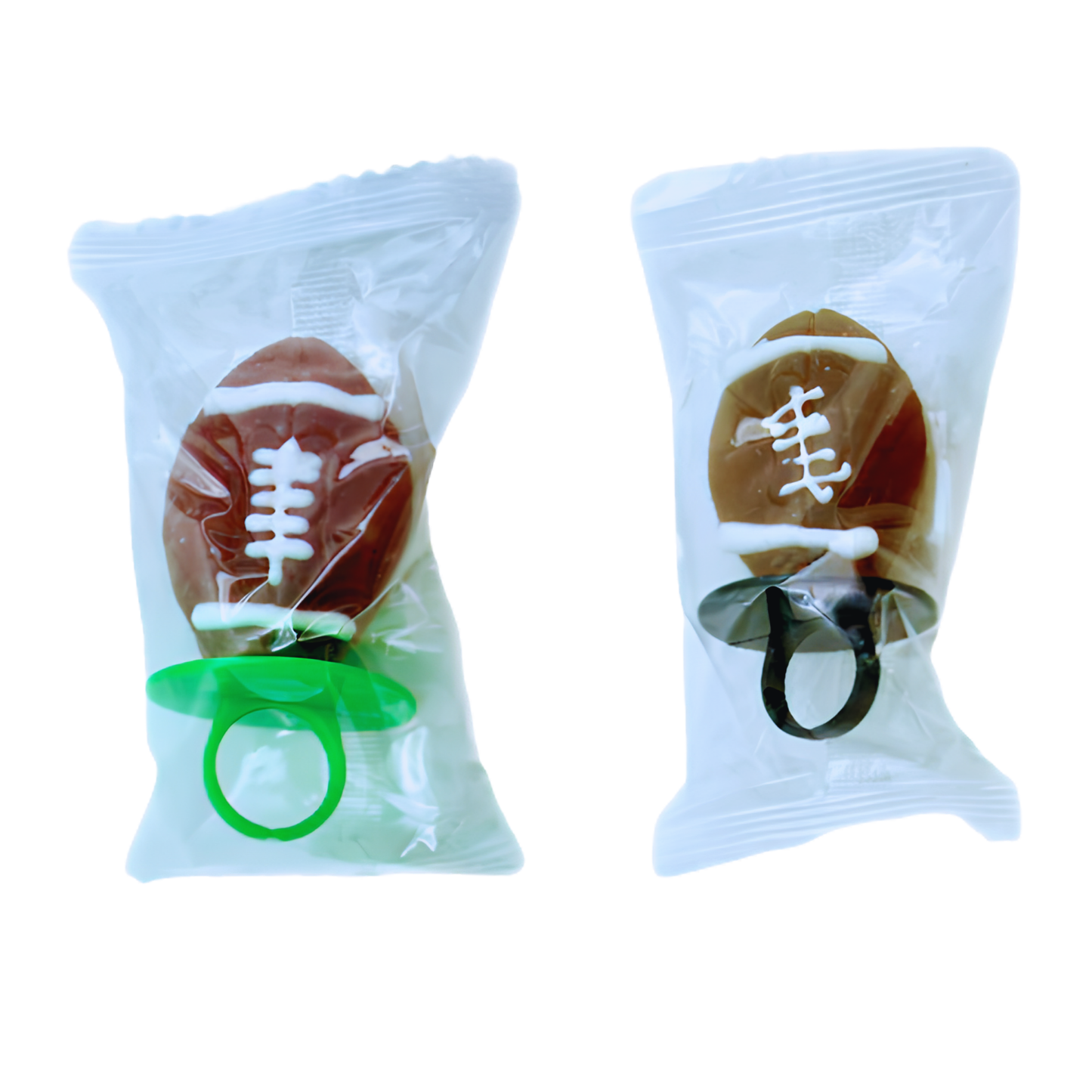 Football Pop Rings Blue 1.5oz 24ct