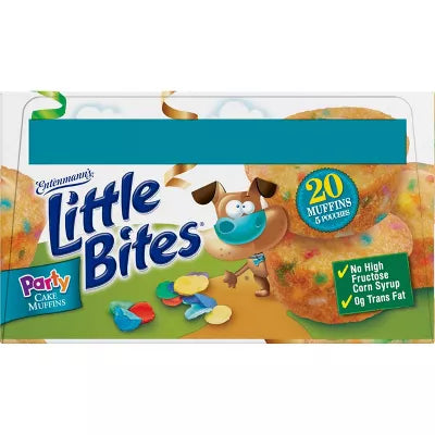 Entenmann’s Little Bites Party Cake Muffins 8.25oz - 20ct