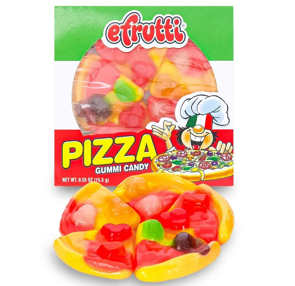 Efrutti Gummi Pizza .55oz 48ct