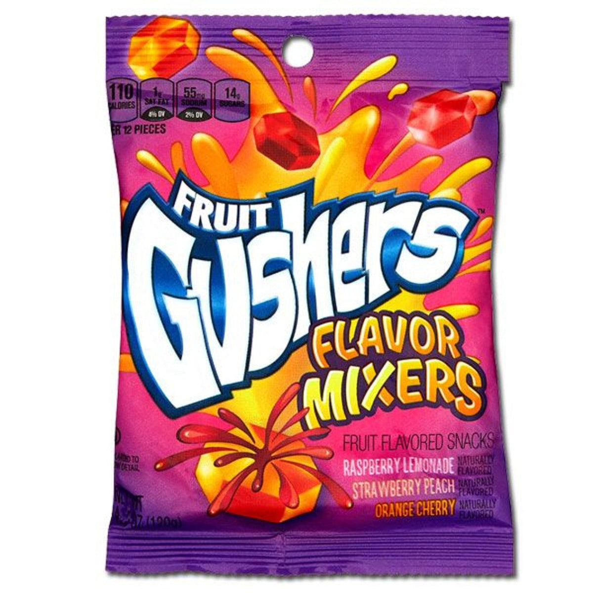 Gushers Flavor Mixers Candies Bag 4.25oz 12ct