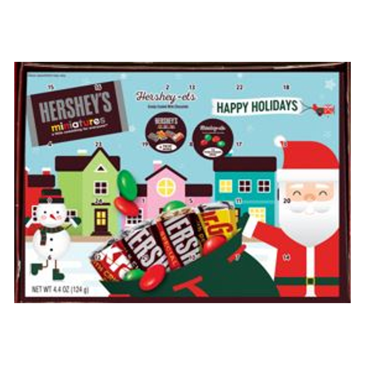Hershey s Advent Calendar (Case) 4 4oz 6ct I Got Your Candy