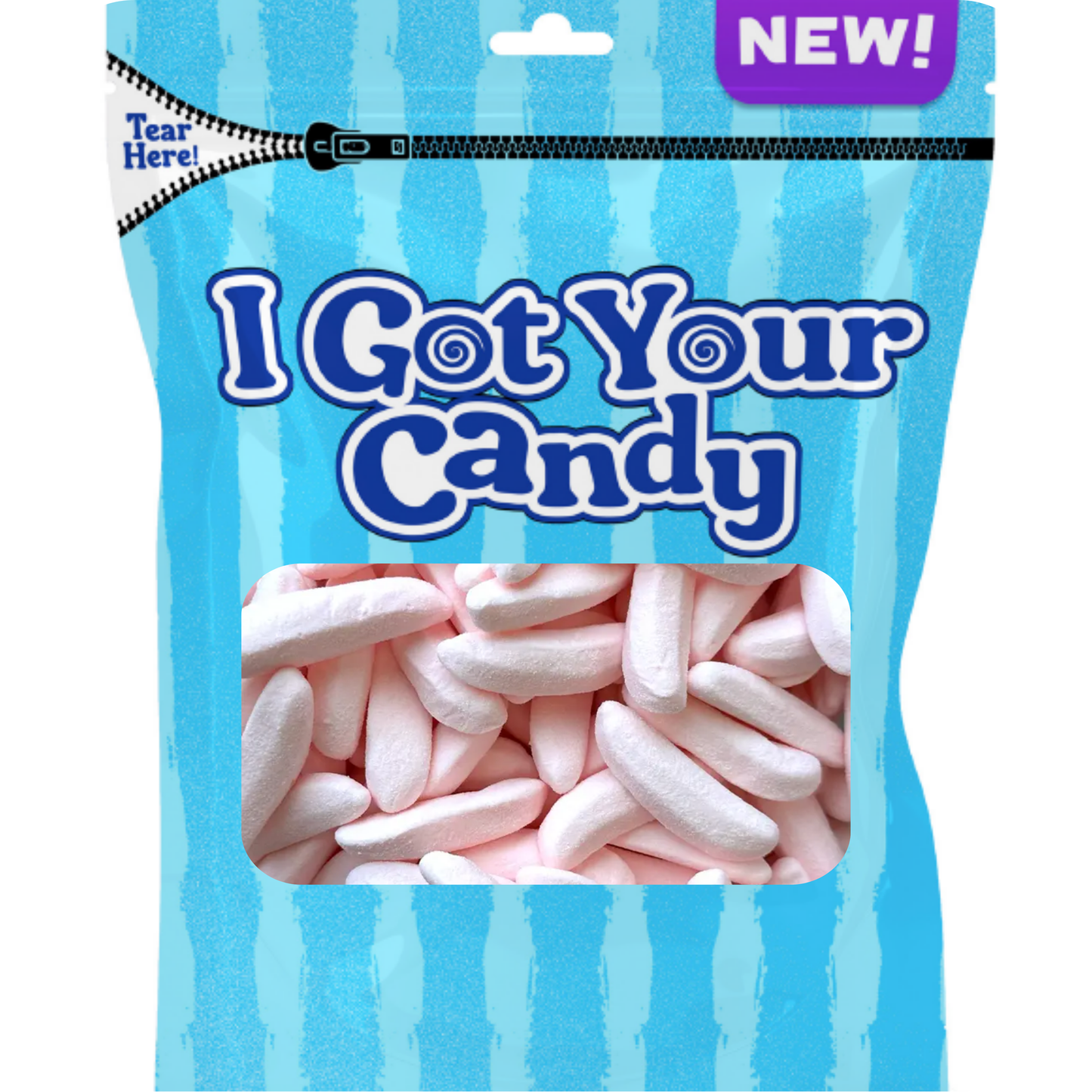 IGYC Swedish Foam Bananas/ Strawberry Peg Bag 4.8oz 12ct