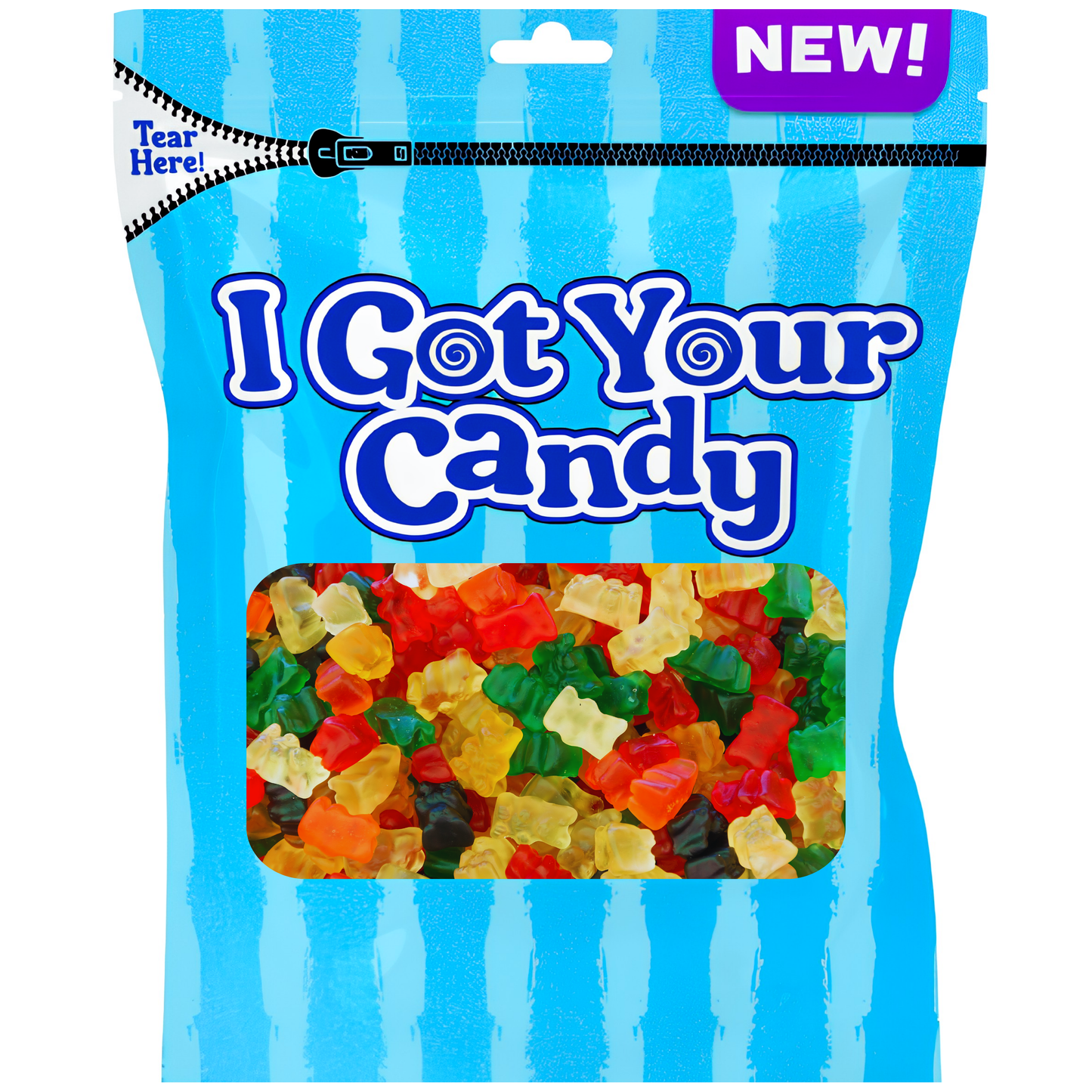 I Got Your Candy Sour Gummi Bears Peg Bag 6oz 12ct