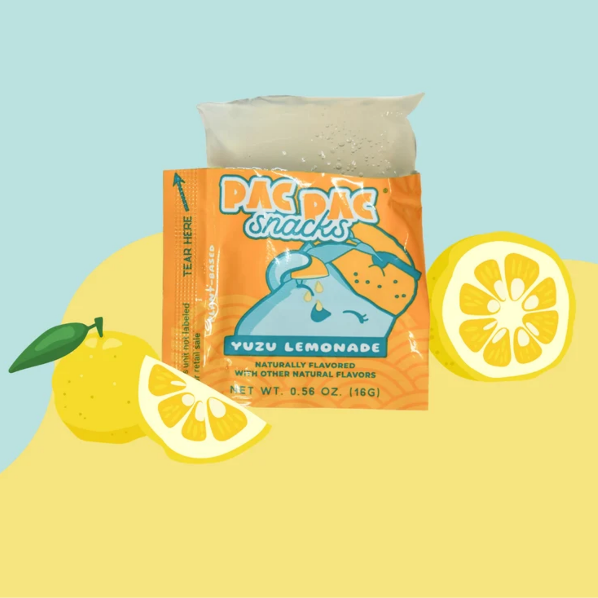 Juicy Chewy Jellies Yuzu Lemonade Peg Bag 5.64oz 12ct