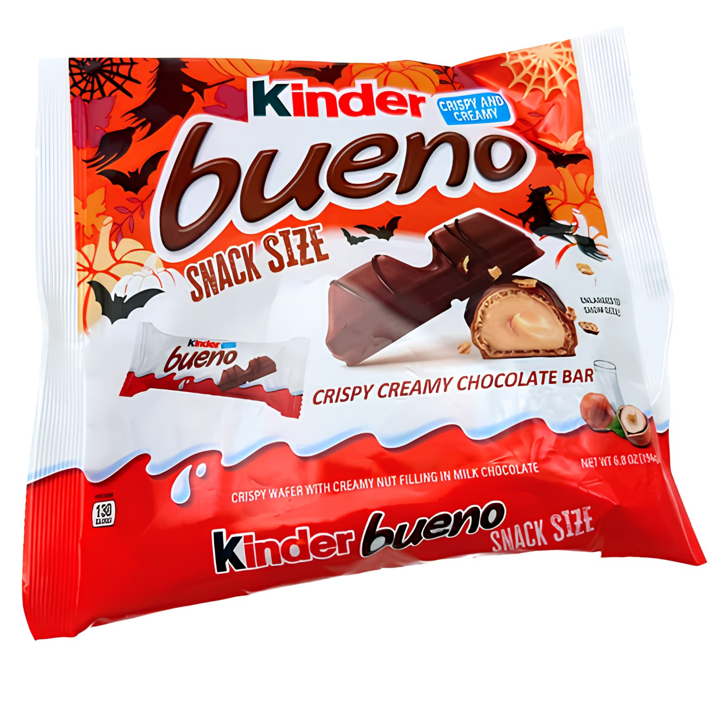 Kinder Bueno Snack Size Chocolate Bar 6.8oz 12ct