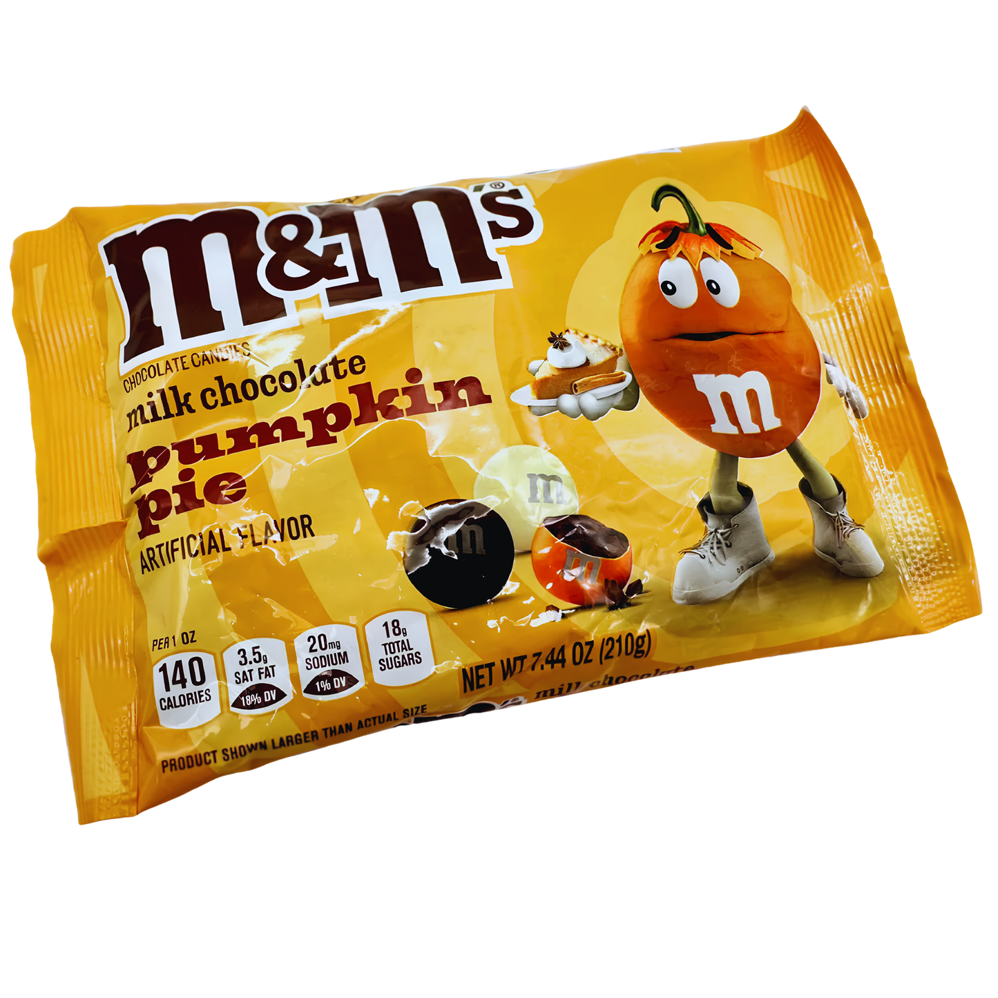 M&M's Pumpkin Pie Milk Chocolate 7.44oz 12ct