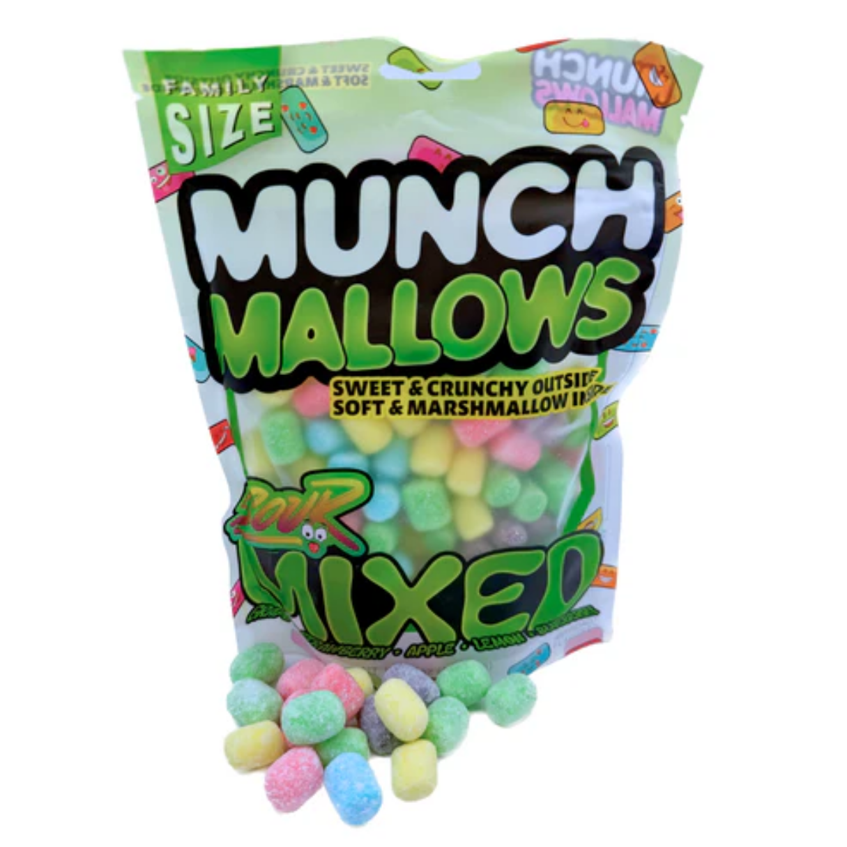 Munch Mallows Sour Marshmallow Candy 5oz-12ct – I Got Your Candy