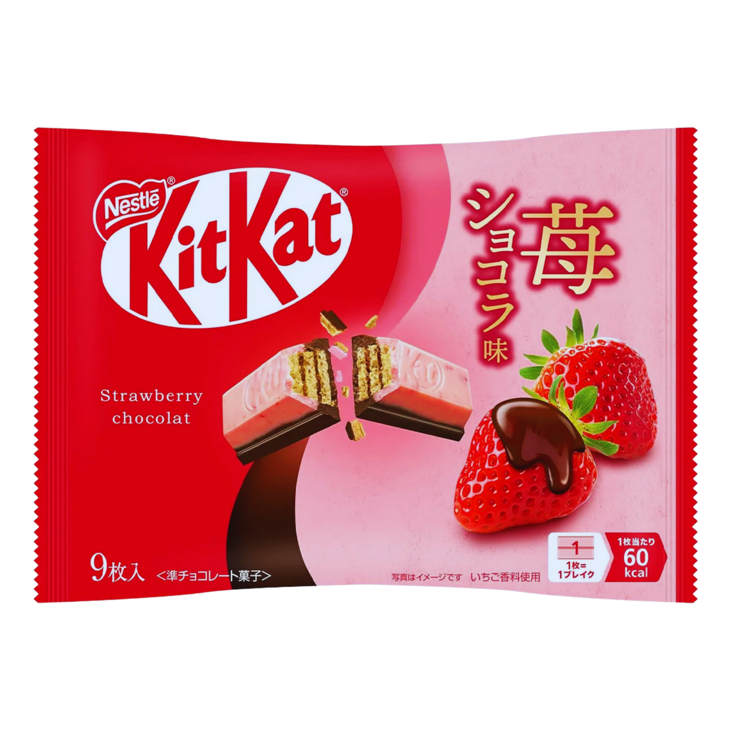 Nestle Kit Kat Strawberry Chocolate (Japan) (9 pcs) 24ct