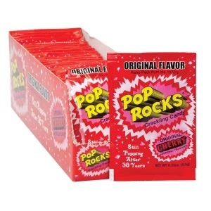 Pop Rocks Cherry Popping Candy .33oz 24ct