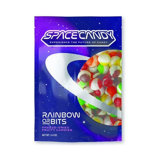 Space Candy Freeze Dried Rainbow Orbits 1.7oz - 35ct
