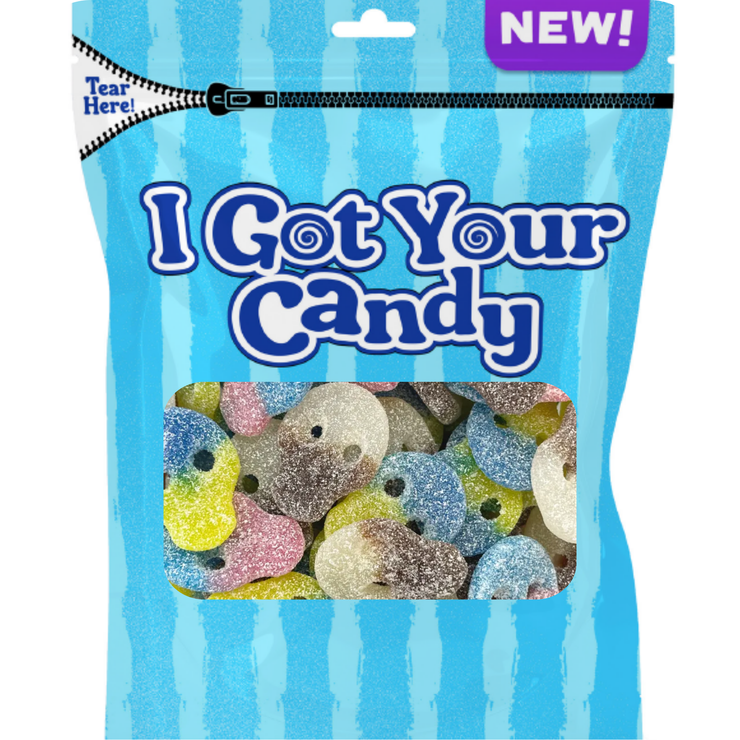 Swedish Skull Mix Peg Bag 6oz 12ct