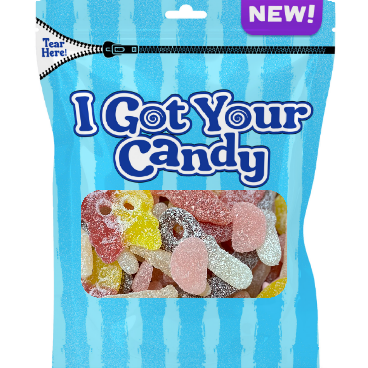 Swedish Sour Mix Peg Bag 6oz 12ct