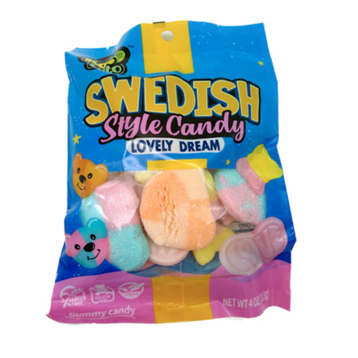 Swedish Style Lovely Dream Gummy 4oz 12ct