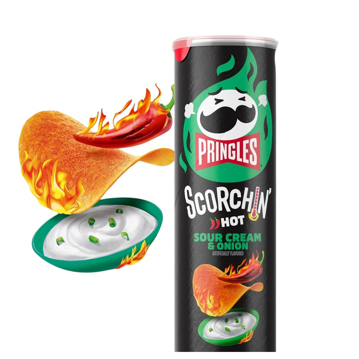 Pringles Scorchin Sour Cream and Onion 5.57oz - 14ct – I Got Your