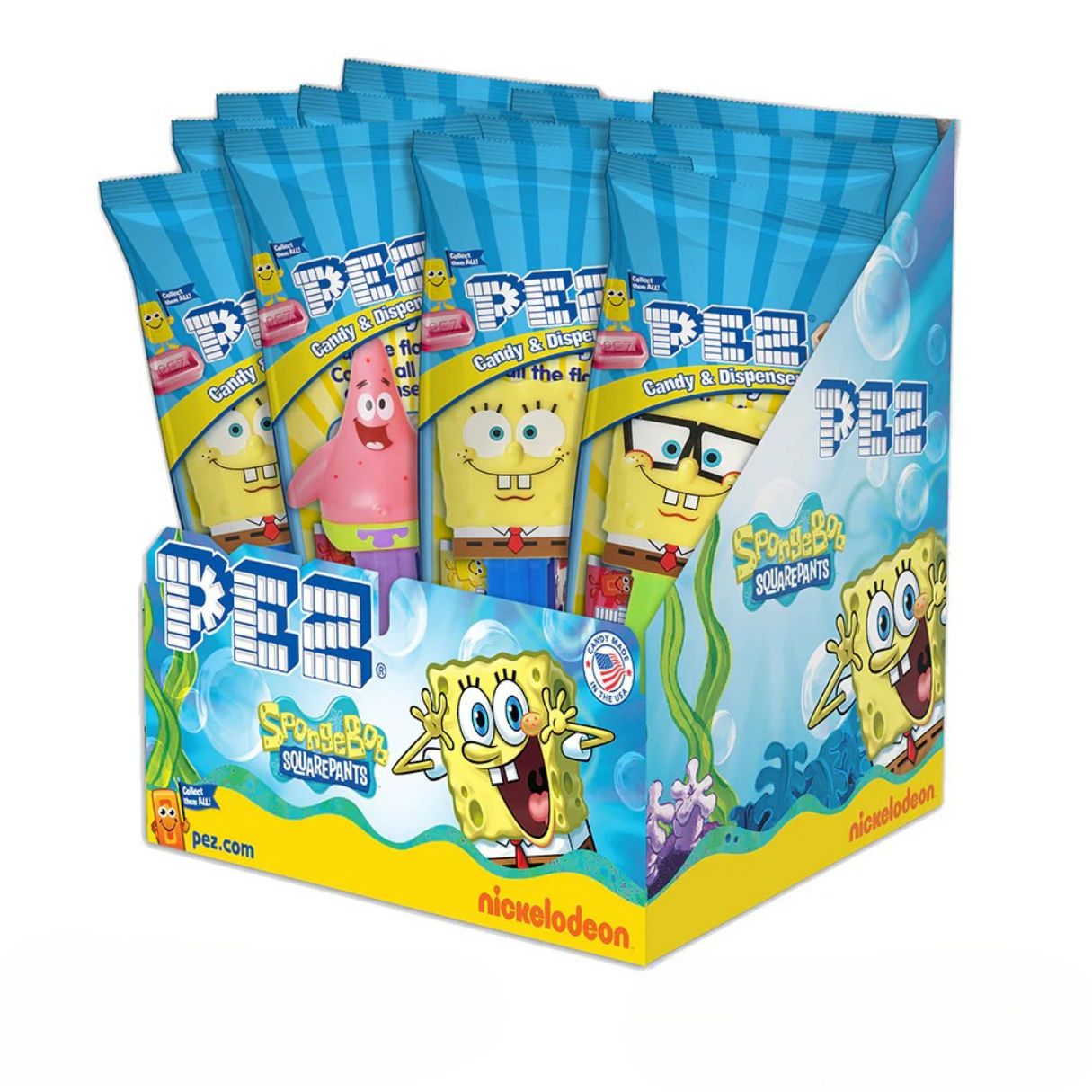 Pez SpongeBob 0.58oz 12ct