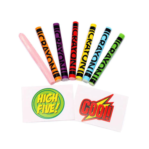 Magic Color Bubble Gum Crayon 15.36oz 24ct