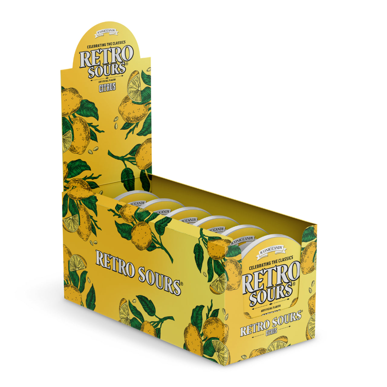 Retro Sours Citrus 2.12oz 8ct