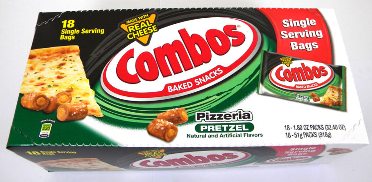 Combos Pizzeria Pretzel 1.8oz 18ct