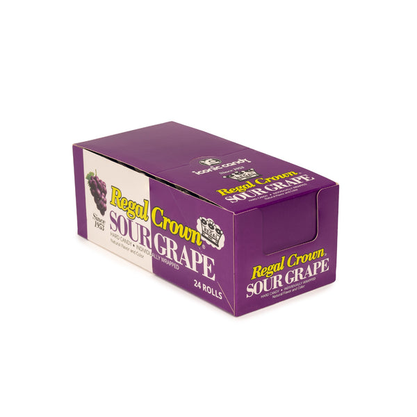 Regal Crown Sour Grape Rolls 1.1oz (UK) - 24ct