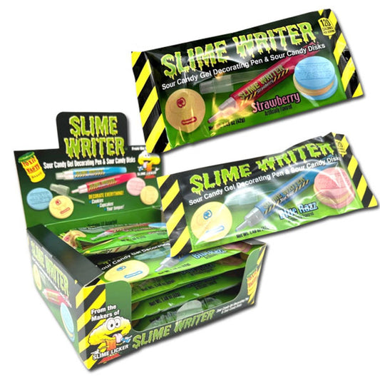 Toxic Waste Slime Writer Candy 1.48oz - 12ct
