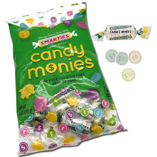 Smarties Candy Monies 5oz - 12ct