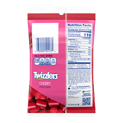 Twizzlers Cherry Nibs 6oz - 12ct