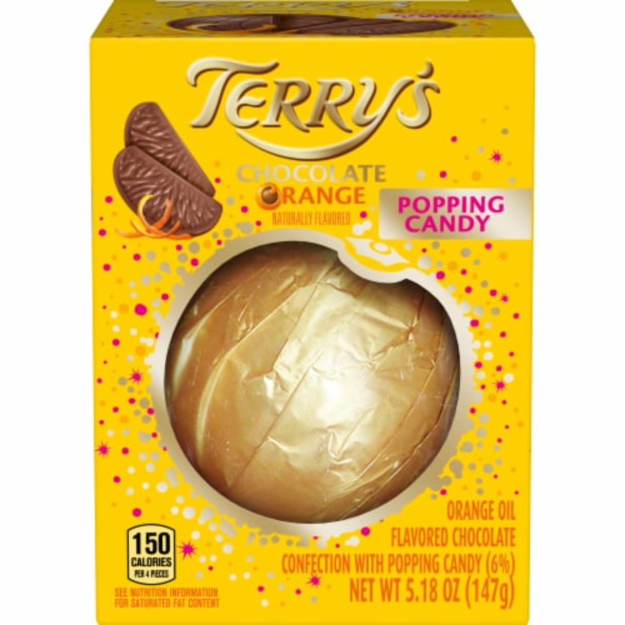 Terry's Popping Orange 5.18oz - 12ct