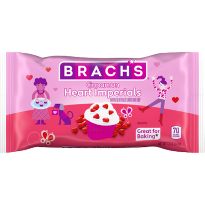 Brach’s Cinnamon Imperial Hearts 12.oz - 12ct