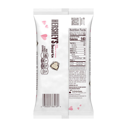 Hershey's Valentines Pink Cookies 'n' Creme Hearts 8.8oz - 6ct