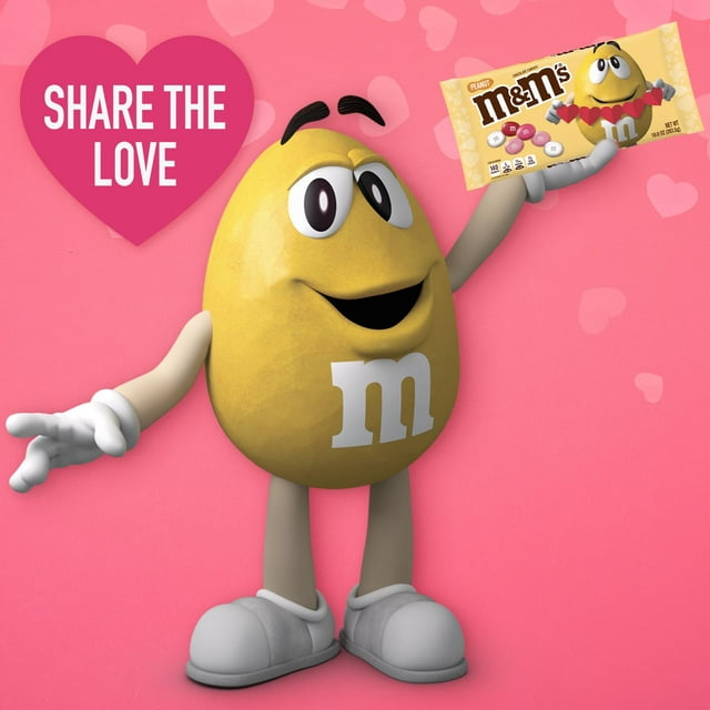 M&M's Peanut Valentine's Day 10oz - 12ct