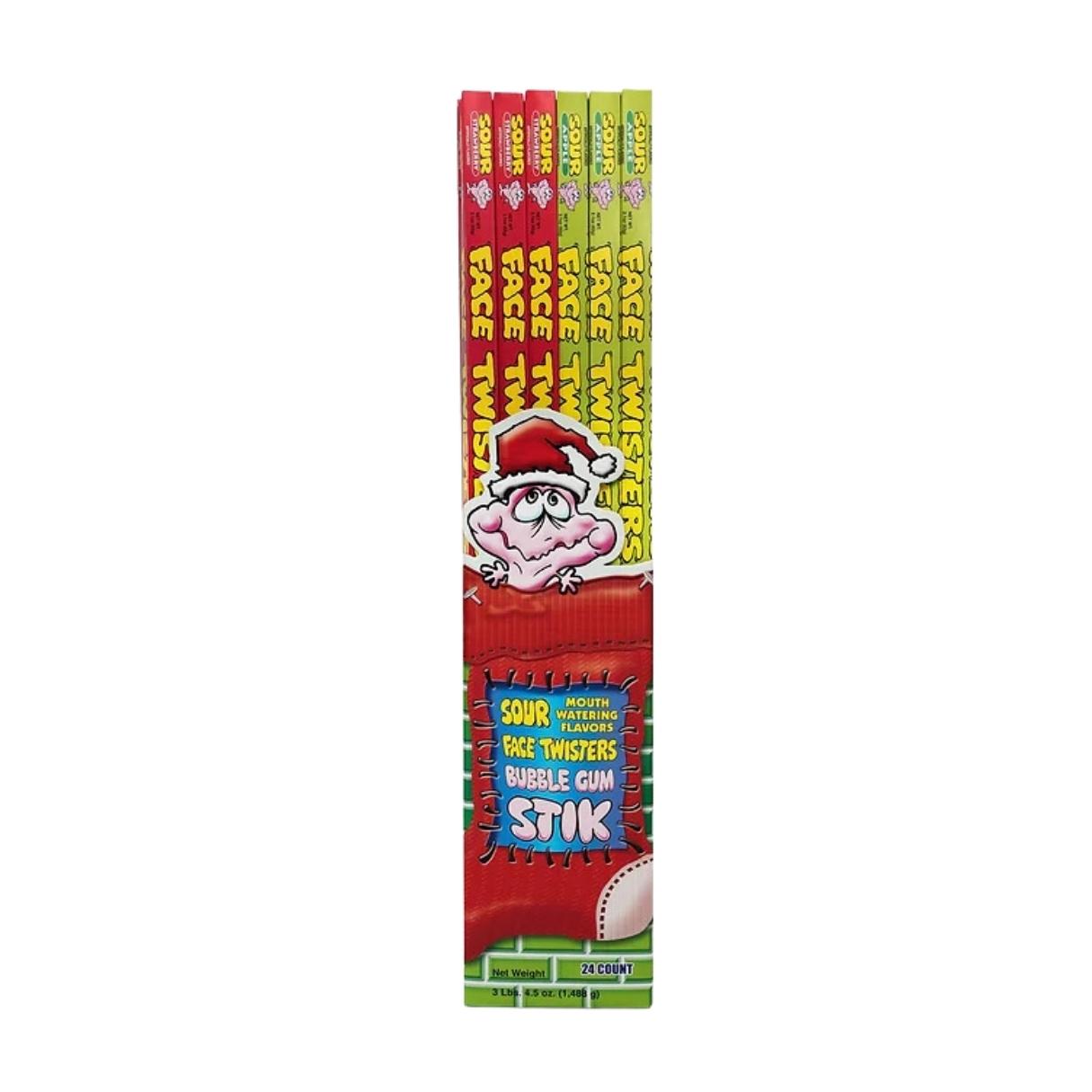 Face Twisters Holiday Big Stik Hanging Sidekick - 48ct