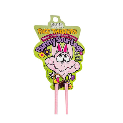 Face Twisters Bunny Sour Legs 1.66oz - 24ct