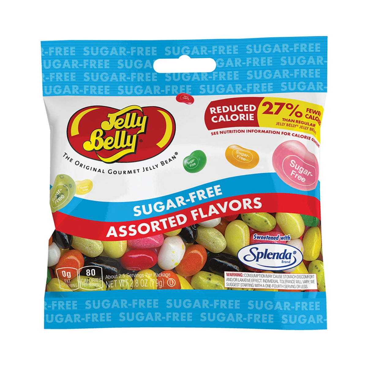 Jelly Belly Sugar Free Jelly Beans Bag 2.8oz - 12ct
