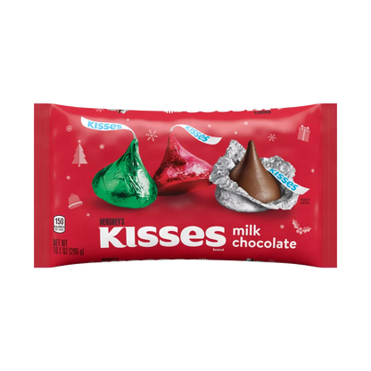 Hershey's Milk Chocolate Holiday Kisses 10.1oz - 6ct