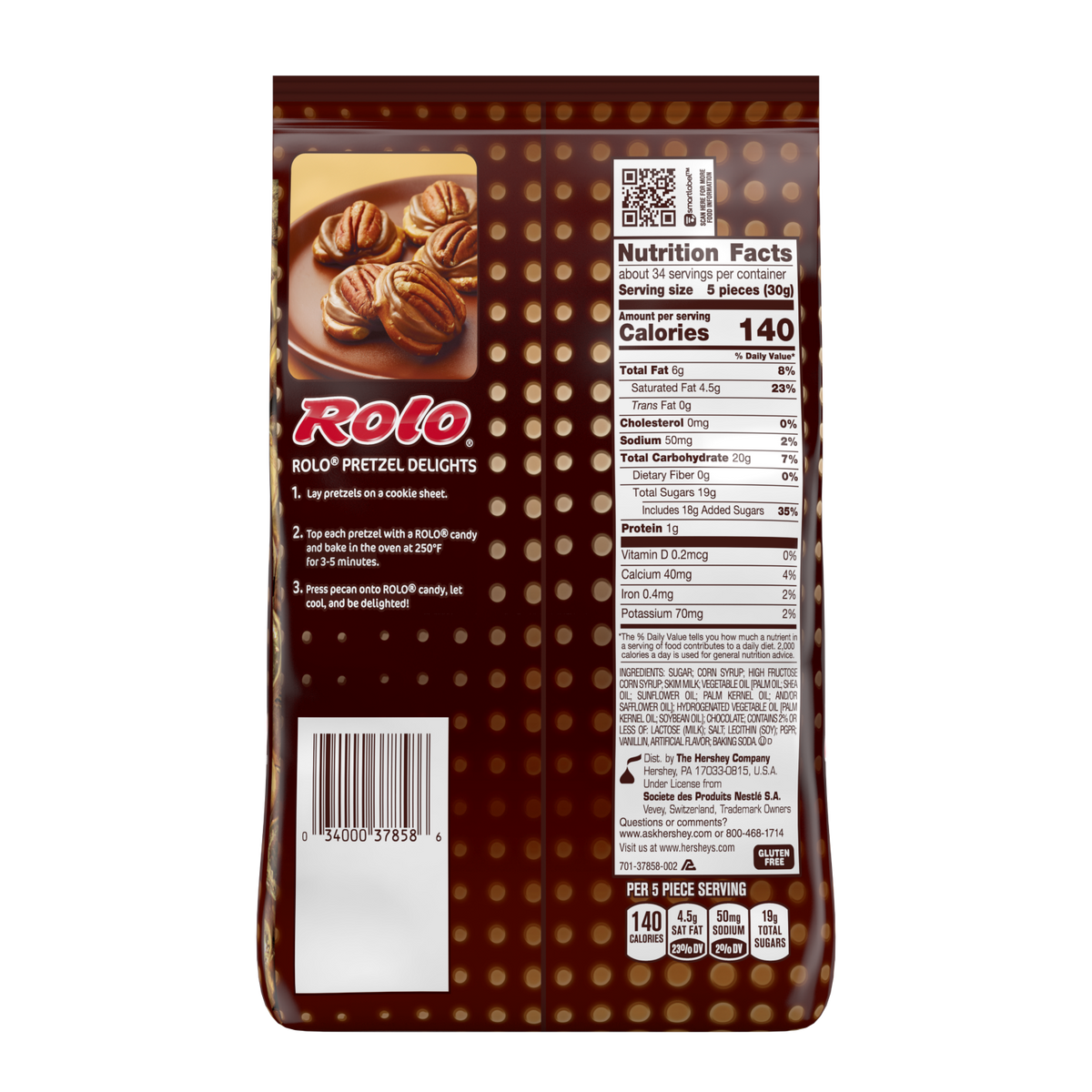 Mini Rolo's Ingredients Rolo Party Pack - 35.6oz – I Got Your Candy