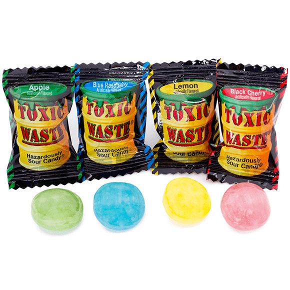 Toxic Waste Candy Bulk  6.6lb - 1000ct