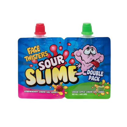 Face Twisters Sour Slime 1.4oz - 96ct