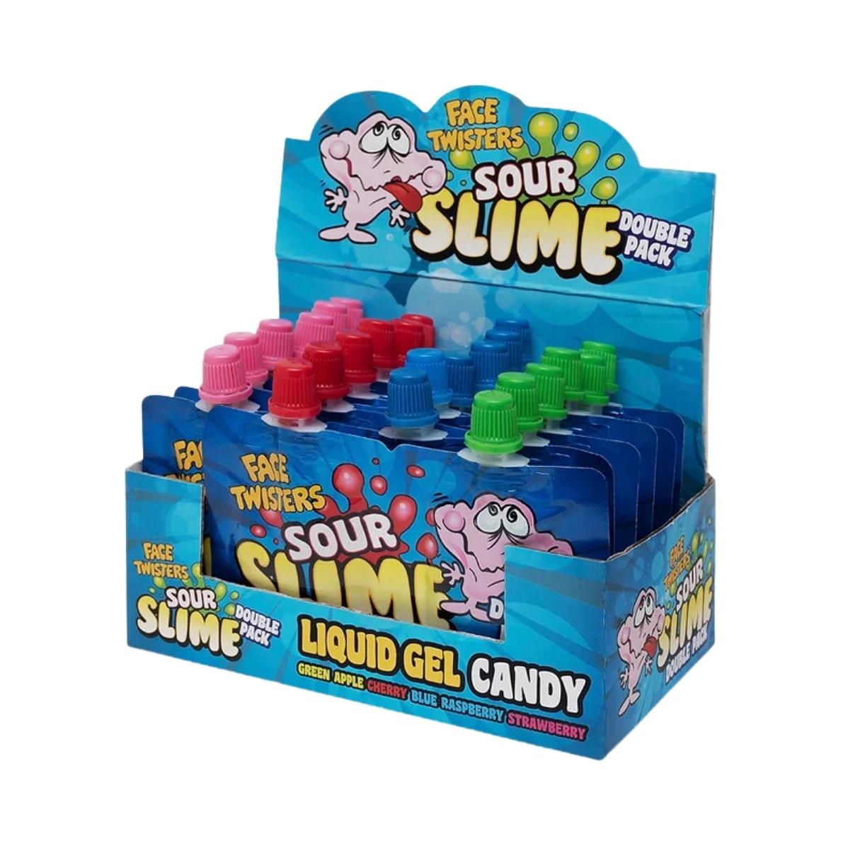 Face Twisters Sour Slime 1.4oz - 96ct