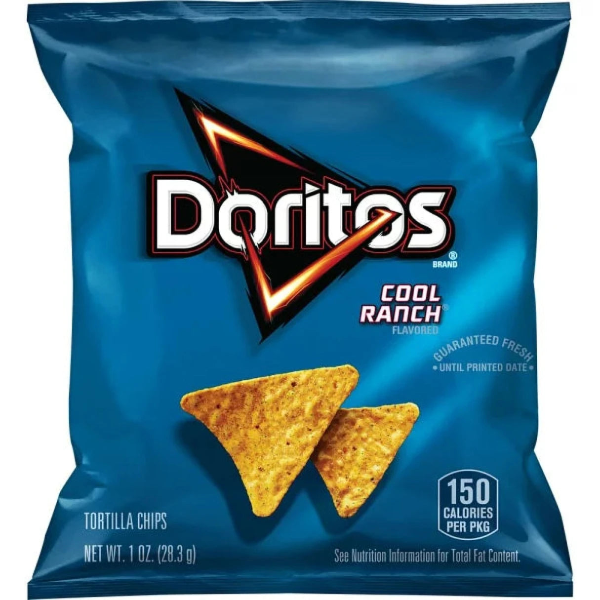 Doritos Cool Ranch Flavored Tortilla Chips 1oz - 40ct